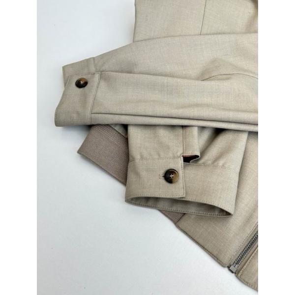 ロエベ LOEWE コピー スタンドカラー ジャケット 秋冬新作 上品で洗練された一着