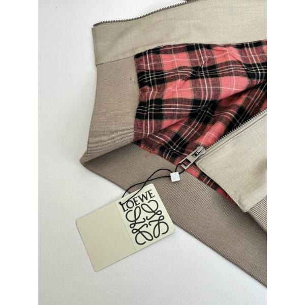 ロエベ LOEWE コピー スタンドカラー ジャケット 秋冬新作 上品で洗練された一着