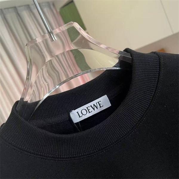 2025秋冬新作 ロエベ LOEWE コピー フラワーロゴ パーカー シンプルで上品な一枚
