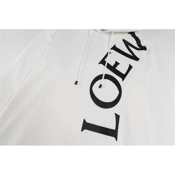 2025秋冬 新登場 偽物 斜めロゴ パーカー シックで洗練されたデザイン LOEWE ロエベ