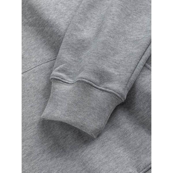 ロエベ LOEWE スーパーコピー アナグラム グレー パーカー 秋冬向けシンプルデザイン