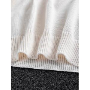 人気上昇 LOEWE ロエベ 偽物 ポケットロゴ ニット 優雅なホワイトトーン 2025秋冬