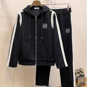 即完売必至 LOEWE ロエベ コピー アナグラムライン ジャージセットアップ 2025秋冬新注目