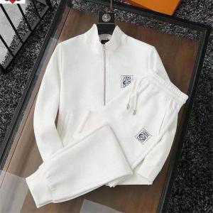 シンプルで都会的 ロエベ LOEWE 偽物 ハーフジップ セットアップ 2025秋冬注目アイテム