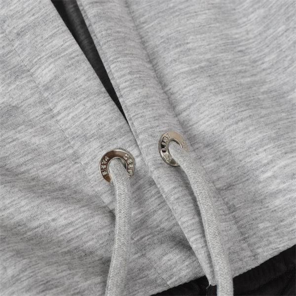 セリーヌ CELINE 偽物 2025秋冬新作 ブラック×グレー ストリートスタイル フーデッド ジャケット