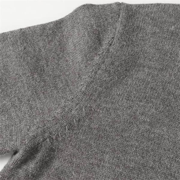 上質グレー セリーヌ コピー CELINE 2025秋冬 ハーフジップ カシミアニット 季節限定モデル