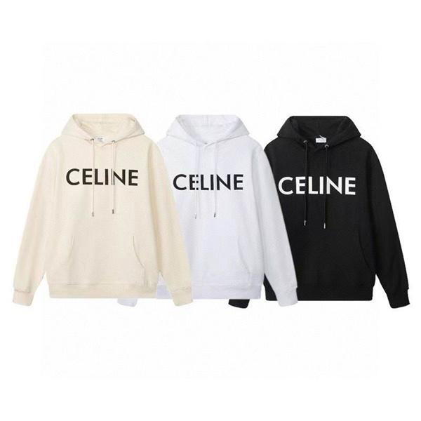 柔らかで着心地抜群 セリーヌ CELINE スーパーコピー 2025秋冬新作 ロゴプリント フーディ パーカー