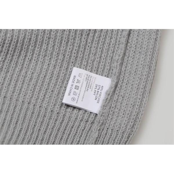 セリーヌ CELINE 偽物 上品で柔らかな 2025秋冬新作 グレー ロゴ刺繍 クルーネック ニット セーター