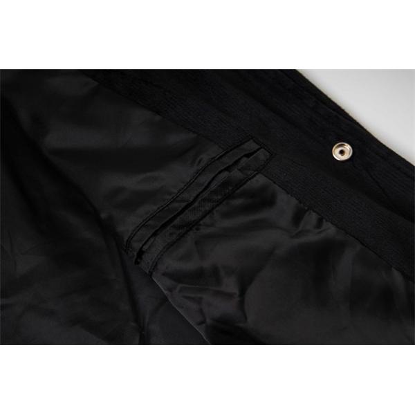 コントラストが映える セリーヌ CELINE コピー 2025秋冬新作 ブラック ホワイト スタジアムジャケット