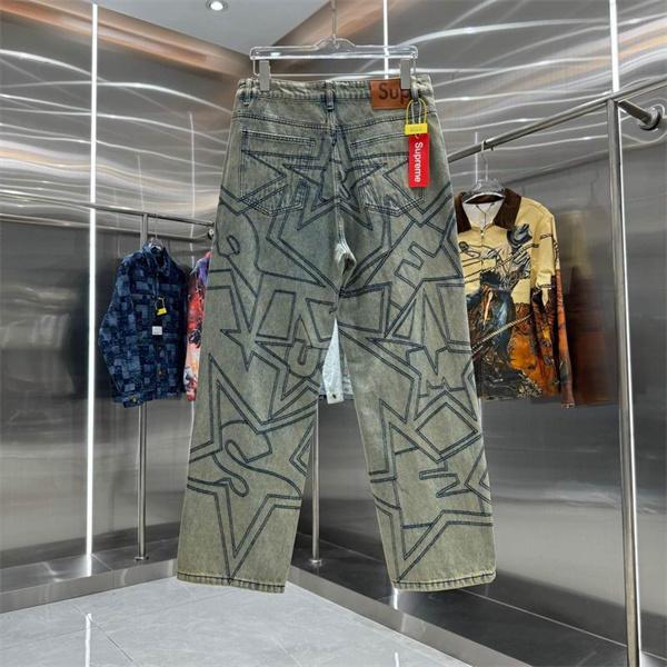 シュプリーム コピー 通販超激得100%新品体型カバーストレッチ生地ジーンズアウトドアユーズド感ダメージ加工メンズ