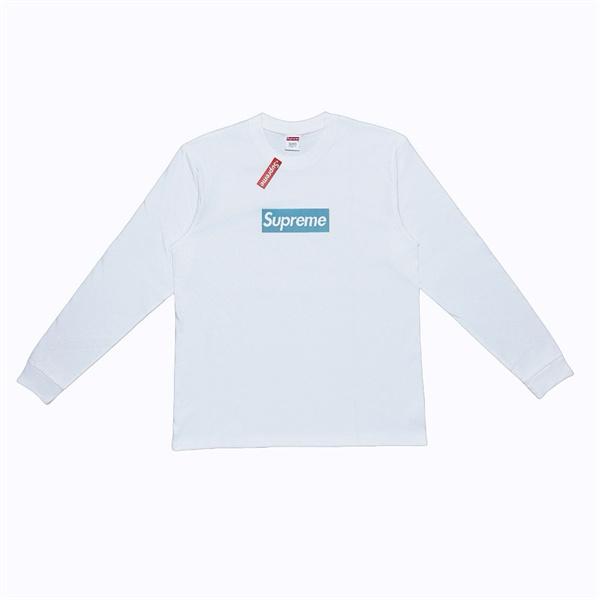 2025AW SUPREME × TIFFANY シュプリームコピーティファニーボックスロゴ長袖ｔシャツ  通販ショッピング