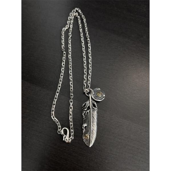 goro’sゴローズネックレス スーパーコピー【シルバー925風】フェザー ペンダント  メンズ レディース 羽モチーフ  通販ショッピング