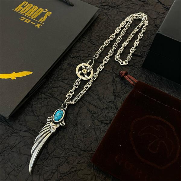 人気GORO’Sゴローズネックレススーパーコピー 2025おしゃれハイブランドアクセサリー 通販ショッピング