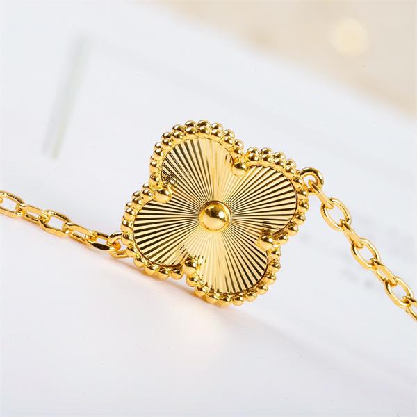 2025上品VCAネックレスコピーゴールド色ヴァン クリーフアンドアーペル入手困難アイテム通販ショッピング