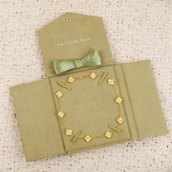 2025上品VCAネックレスコピーゴールド色ヴァン クリーフアンドアーペル入手困難アイテム通販ショッピング