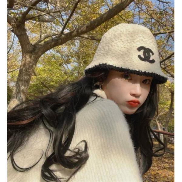2025秋冬 デザイン性の高い シャネルバケットハット _ブ...