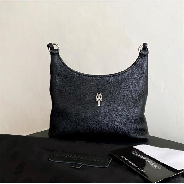 CHROME HEARTS クロムハーツバッグコピーレザー ブラック 激安大特価2025大人気 ブランド コピー 激安(日本最大級)