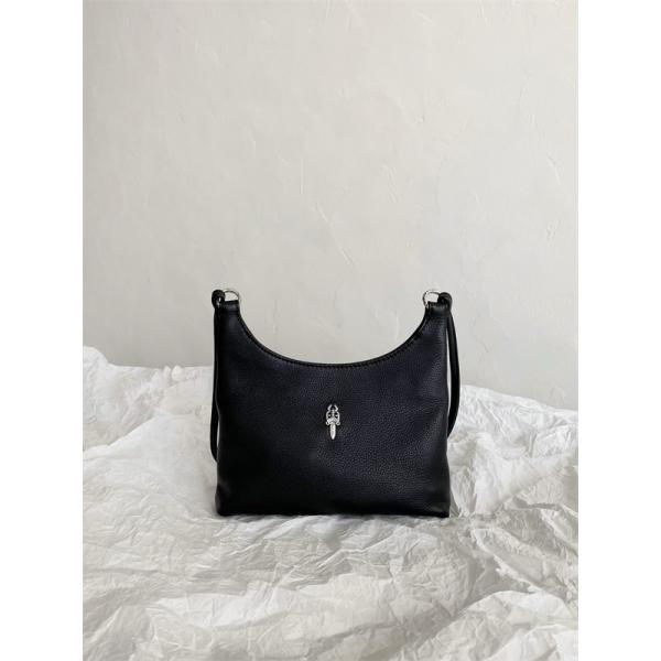 CHROME HEARTS クロムハーツバッグコピーレザー ブラック 激安大特価2025大人気 ブランド コピー 激安(日本最大級)