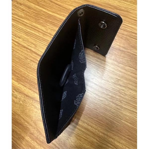 CHROME HEARTS 2025お買い得大人気なクロムハーツ 財布コピーブラック レザーブランド コピー 激安(日本最大級)