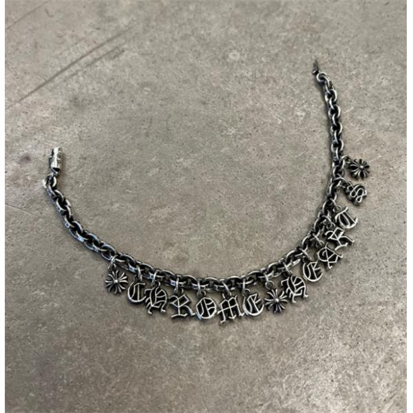 2025大人のおしゃれに　 CHROME HEARTS クロムハーツ シルバー925 ブレスレット コピーブランド 激安男性用(日本最大級)