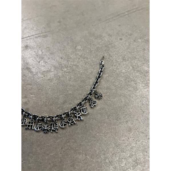 2025大人のおしゃれに　 CHROME HEARTS クロムハーツ シルバー925 ブレスレット コピーブランド 激安男性用(日本最大級)