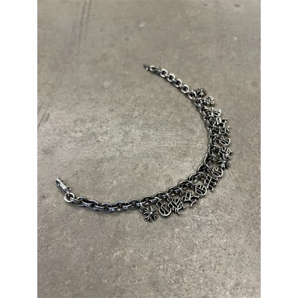 2025大人のおしゃれに　 CHROME HEARTS クロムハーツ シルバー925 ブレスレット コピーブランド 激安男性用(日本最大級)