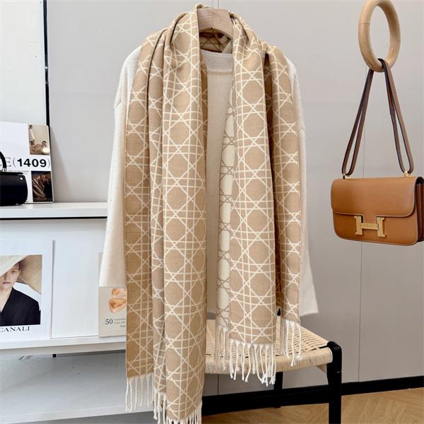 新作登場 2025秋冬 ディオールマフラースーパーコピーブラ...