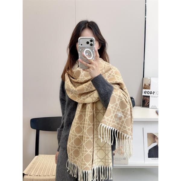 新作登場 2025秋冬 ディオールマフラースーパーコピーブランド180*65㎝激安通販 専門店