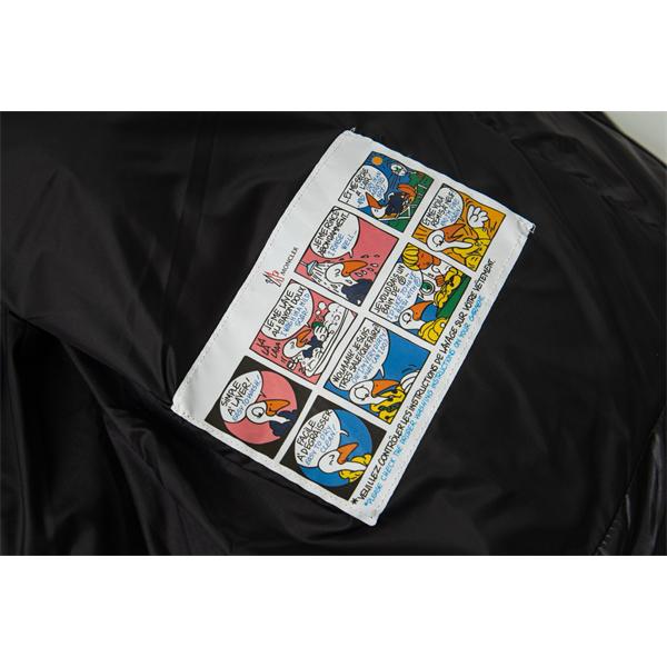 モンクレール MONCLER ダウンジャケット コピー 袖ロゴワッペン フード付き フルジップ2025秋冬 新作通販ショッピング