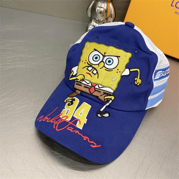 激安セール 2025秋冬流行色紹介 Supreme x SPONGEBOB SQUAREPANTS シュプリームキャップスーパーコピーブランド激安通販 専門店
