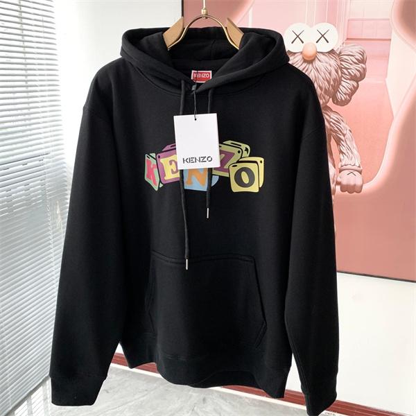 KENZO コピー パーカー 大人気 おしゃれブロックロゴ カジュアルデザイン ケンゾー