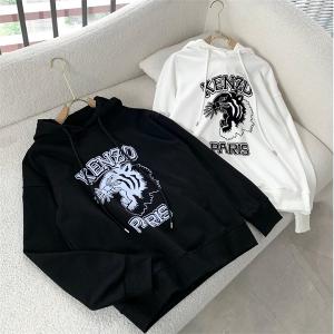 KENZO コピー パーカー 圧倒的注目 洗練 タイガーロゴ モード スタイル ケンゾー シンプル