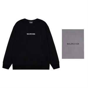 バレンシアガ 偽物 パーカー 上質 ミニマリズム ロゴライン エフォートレス BALENCIAGA