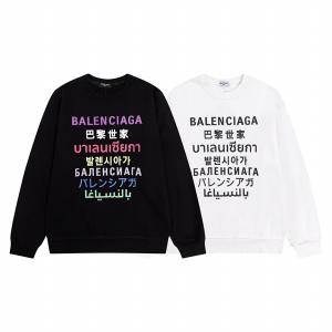 BALENCIAGA スーパーコピー パーカー カラフル ユニーク マルチロゴ インパクト バレンシアガ