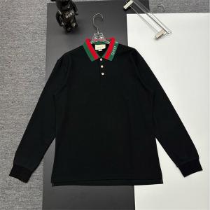 GUCCI コピー 長袖ポロシャツ クラフト プレミアム デザイン エフォートレス グッチ
