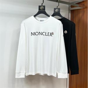 MONCLER スーパーコピー 長袖Tシャツ クラシック クリーン ソフト カジュアル モンクレール
