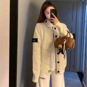 STONE ISLAND コピー カーディガン シンプル 高品質 ニット ジャケット ストーンアイランド