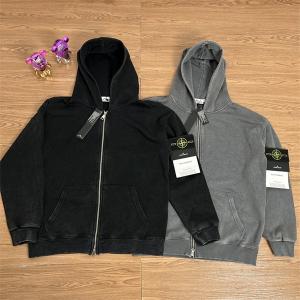 ストーンアイランド コピー パーカー ヴィンテージジップ フード付き トレーナー STONE ISLAND