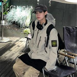 STONE ISLAND コピー マウンテンパーカー 防水 フード付き ジャケット ストーンアイランド