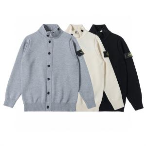 STONE ISLAND コピー ニットカーディガン 高品質 ボタンアップ セーター ストーンアイランド