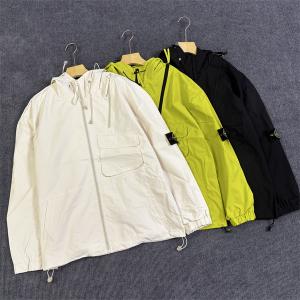 STONE ISLAND スーパーコピー パーカー フード ジップアップ ライトジャケット ストーンアイランド