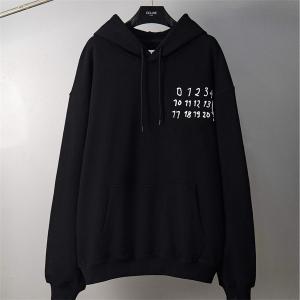 Maison Margiela スーパーコピー ミニマル シック 話題 ナンバー パーカー メゾンマルジェラ