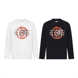 Maison Margiela 偽物 アーティスティック フレッシュ 魅力 ロングスリーブ Tシャツ メゾンマルジェラ