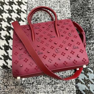 クリスチャンルブタン 偽物 魅力的 高品質 エレガント エンボス トートバッグ CHRISTIAN LOUBOUTIN