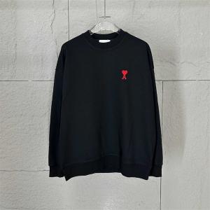 アミパリス コピー トレーナー クラシック モノトーン シンプル 長袖 スウェット AMI PARIS