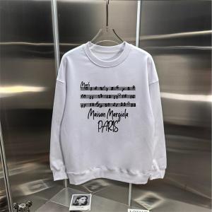 メゾンマルジェラ コピー トレーナー 音符デザイン モード ブラック Maison Margiela