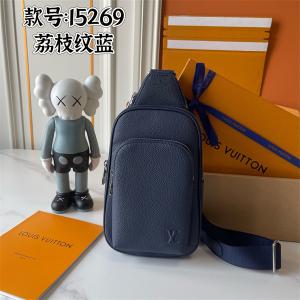 ルイヴィトン スーパーコピー ボディバッグ ショルダー ミニバッグ ネイビー LOUIS VUITTON