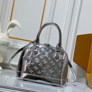 LOUIS VUITTON スーパーコピー ハンドバッグ モノグラム シルバー メタリック ルイヴィトン