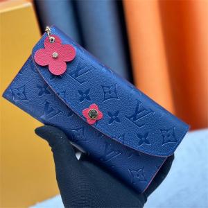  LOUIS VUITTON コピー エレガント 可憐 ピンク モノグラム 長財布 ルイヴィトン