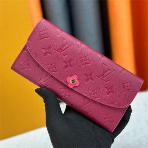  LOUIS VUITTON コピー エレガント 可憐 ピンク モノグラム 長財布 ルイヴィトン
